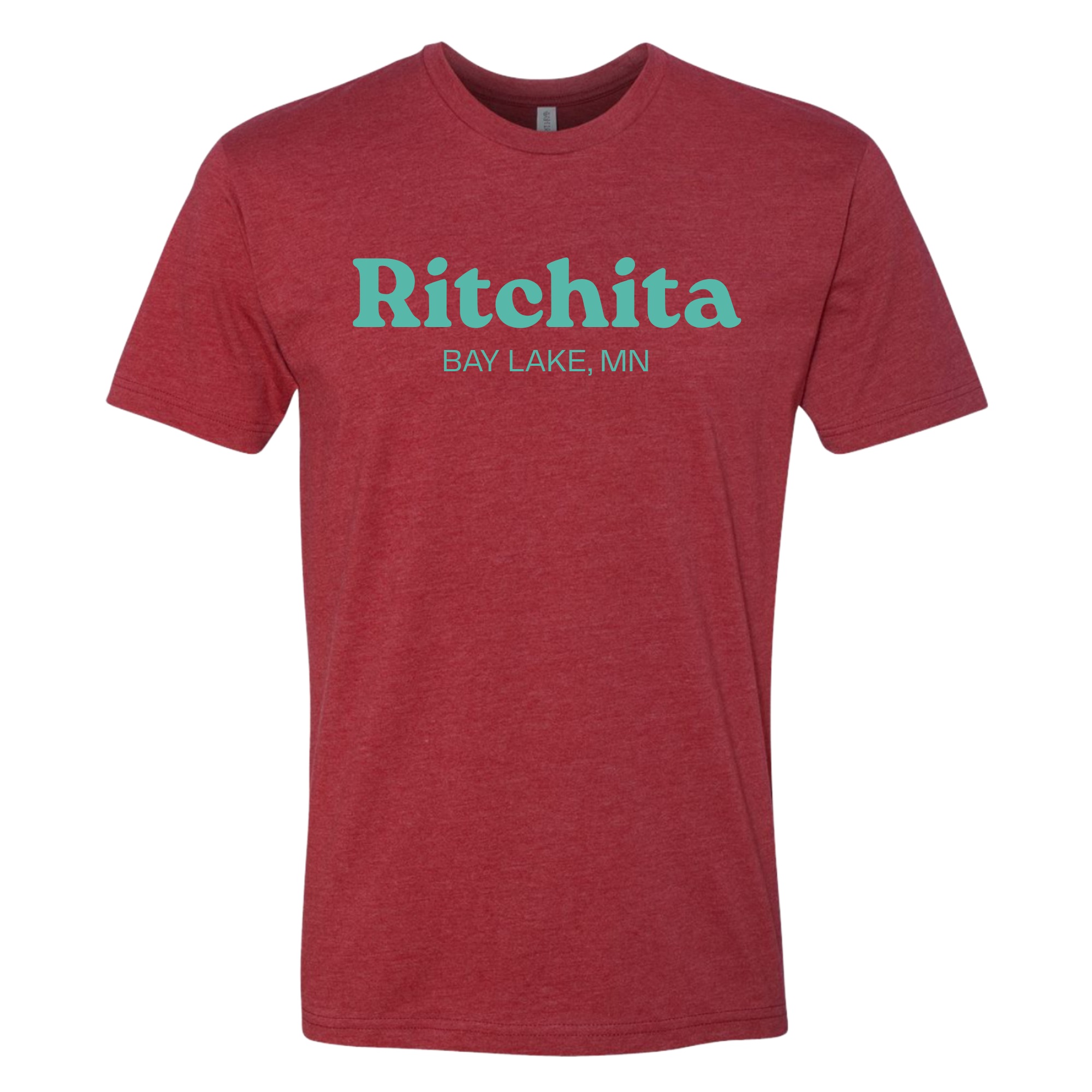 Cardinal Red Ritchita Bay Lake T-Shirt