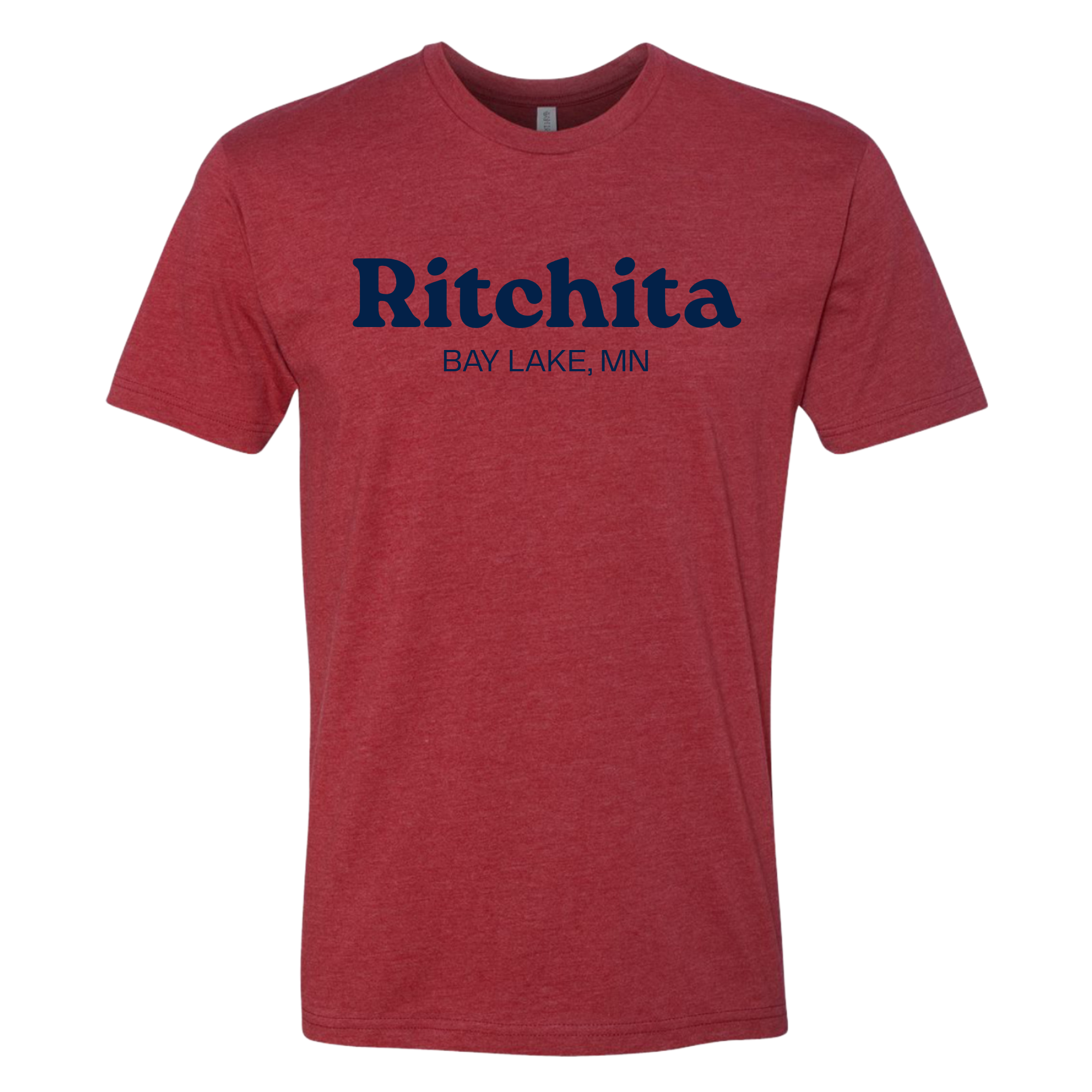 Cardinal Red Ritchita Bay Lake T-Shirt