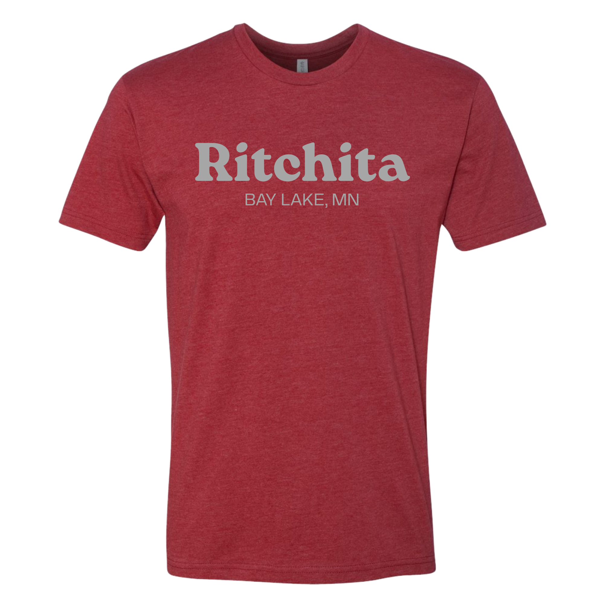 Cardinal Red Ritchita Bay Lake T-Shirt